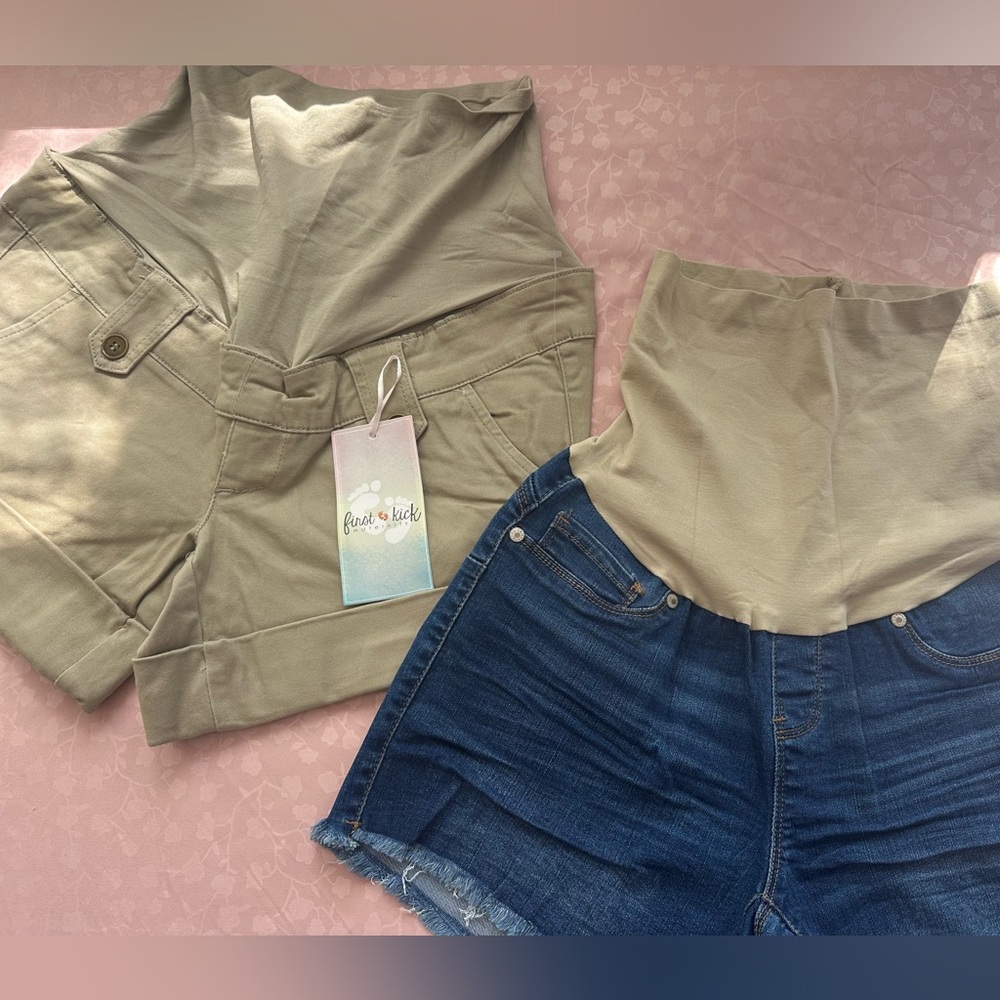 🆕 2 Maternity Shorts
